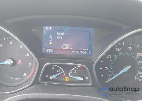 2014 Ford Focus Se z USA, uszkodzony, nr VIN 1FADP3F29EL217386